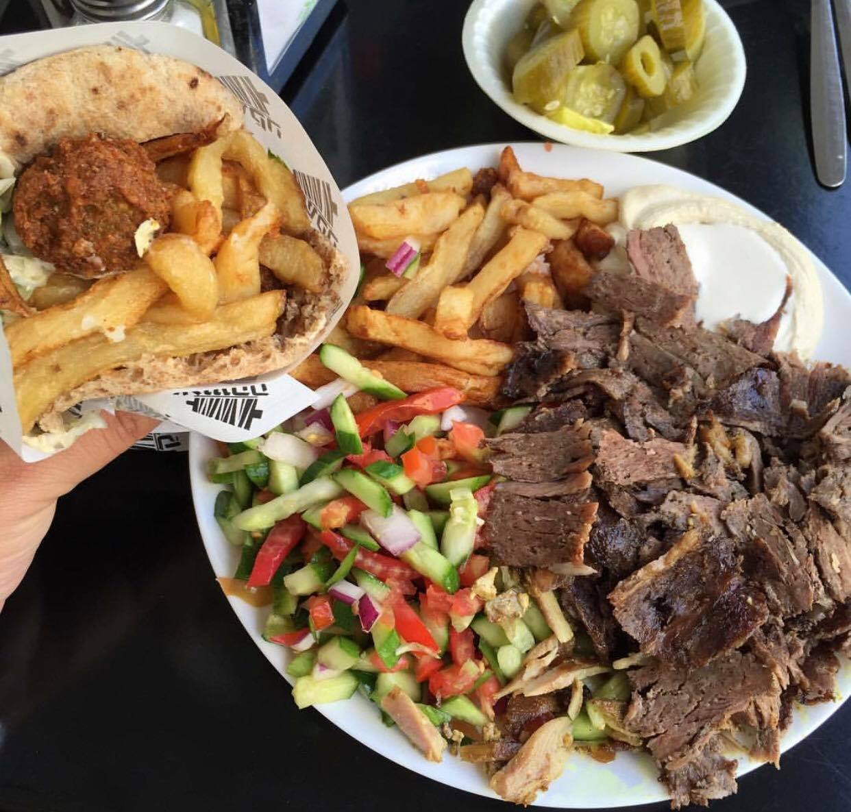 Yashka Shawarma Mediterranean Shawarma restaurant